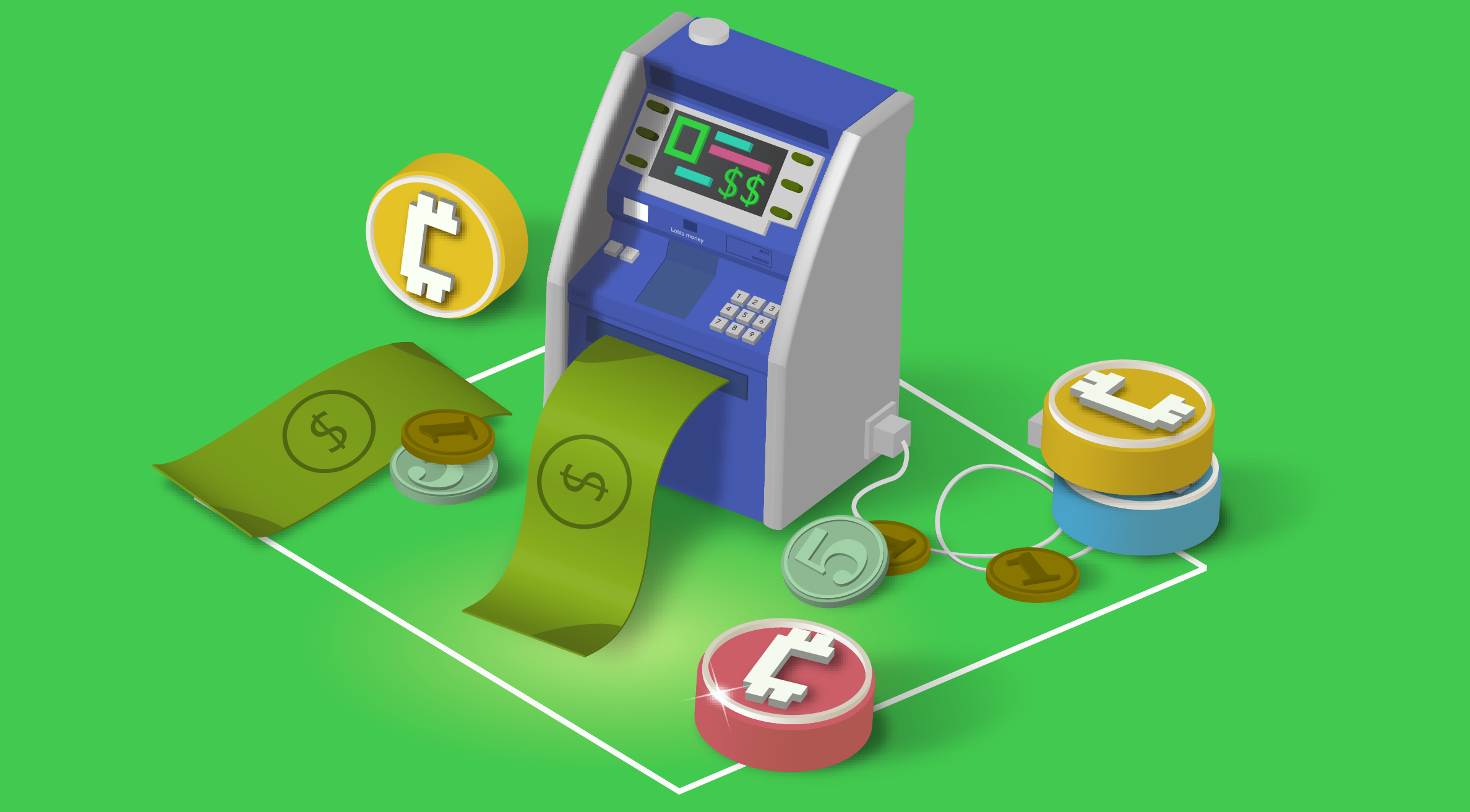 The information below describes how cryptocurrency works and the differences of cryptocurrency vs. cash.