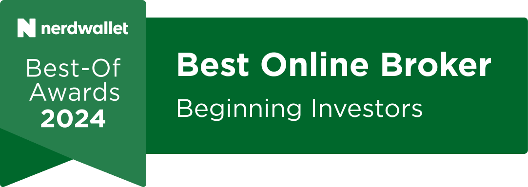 Nerdwallet Best-Of Awards 2023: Best Online Broker: Beginning Investors