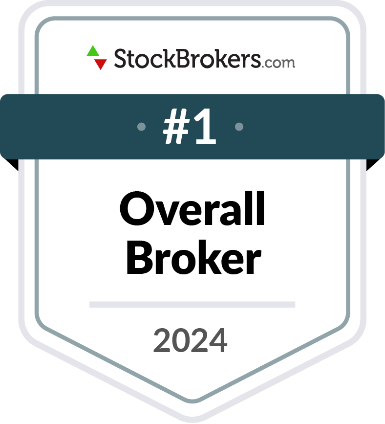 Stockbrokers.com number 1 overall broker of 2024