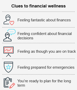 Clues to financial wellness