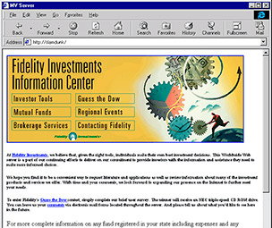 Fidelity Investments Organizational Chart