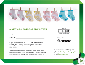 New Hamphire College Gifting Program Templates - Fidelity