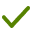 green checkmark
