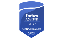 Forbes Advisor Best Online Brokers 2021 logo