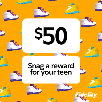 $50, Snag a reward for your teen