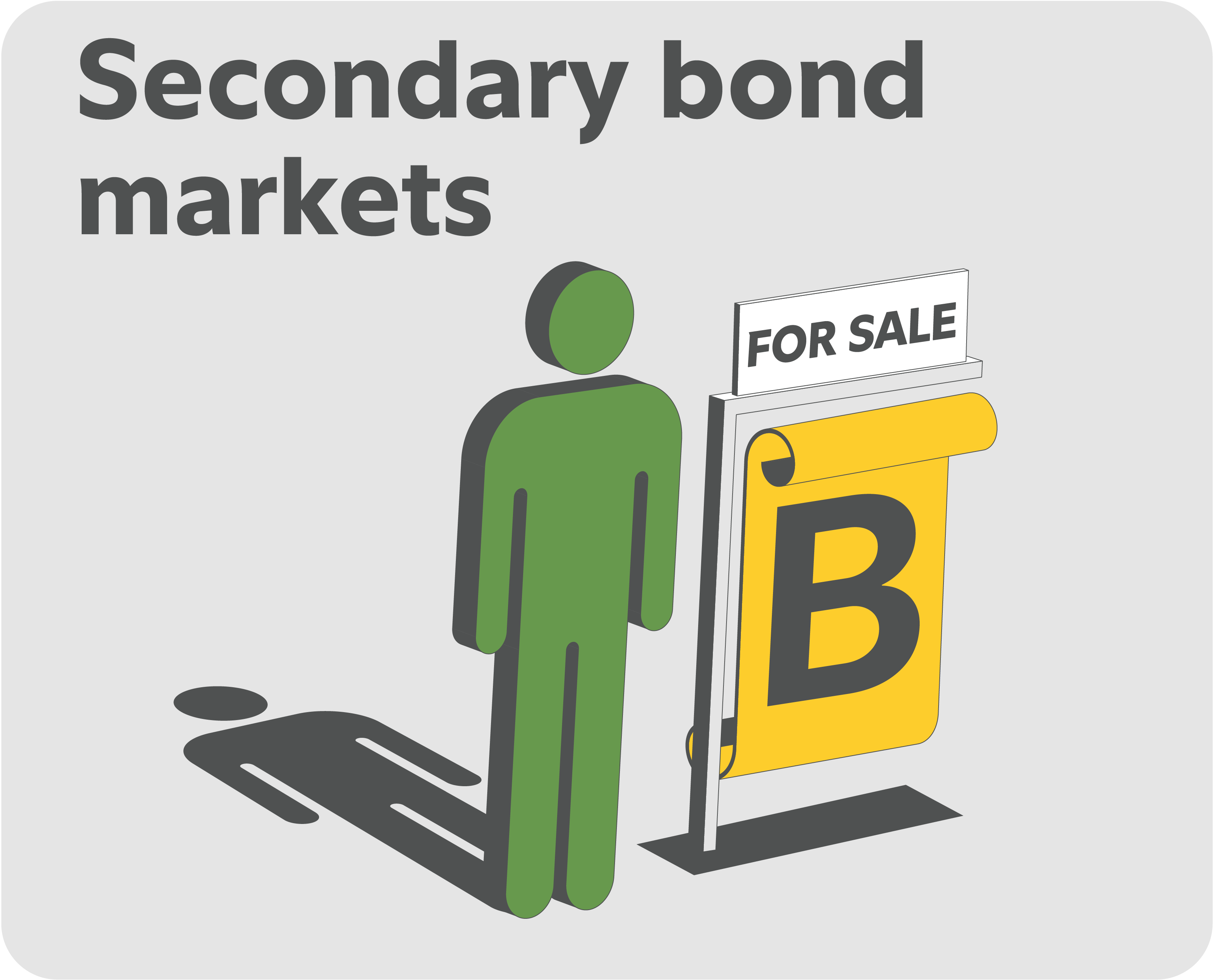 Figure standing next to a sign that says 