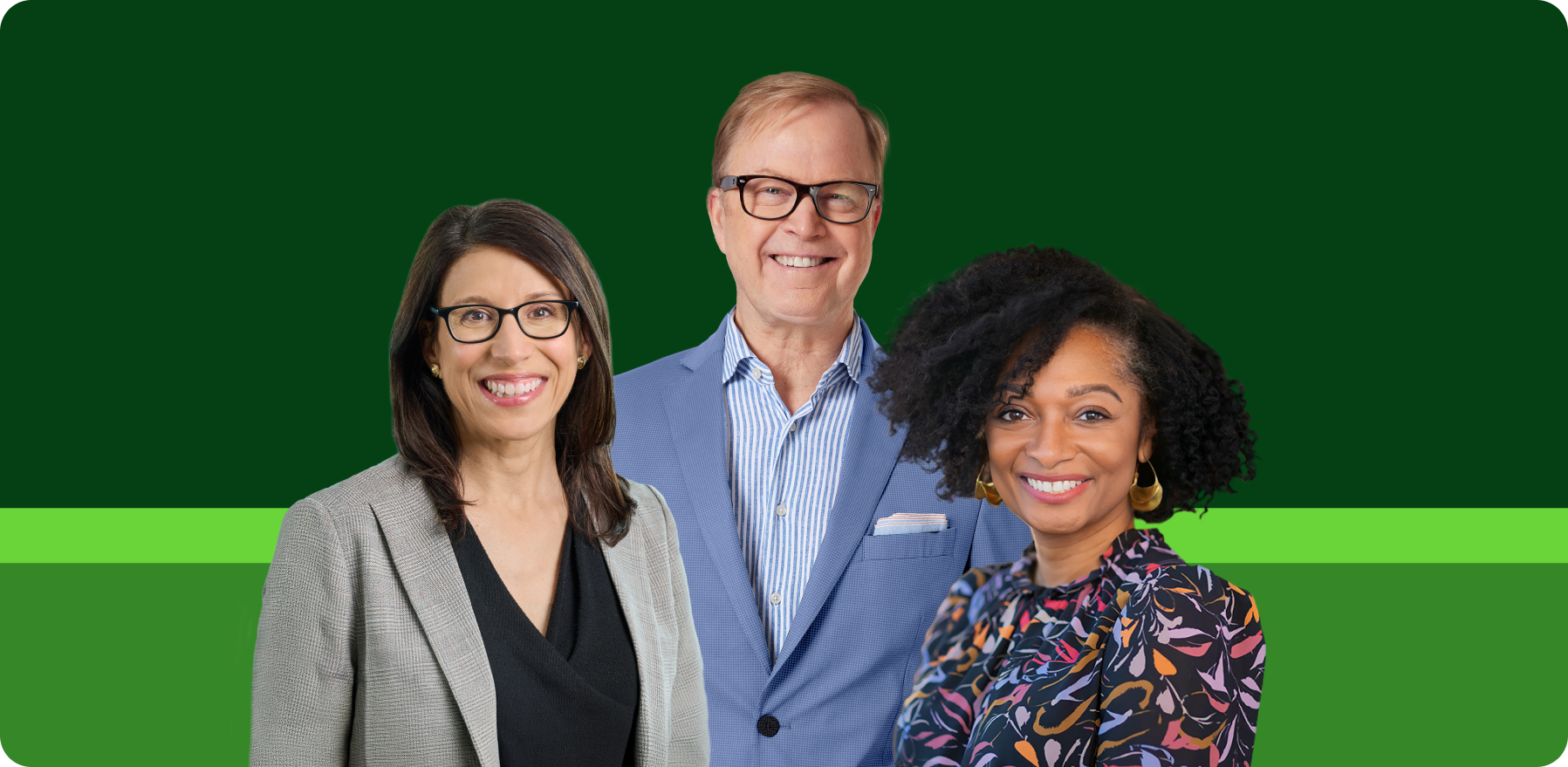 An image of Denise Chisholm, Jurrien Timmer, and Randelle Lenoir
