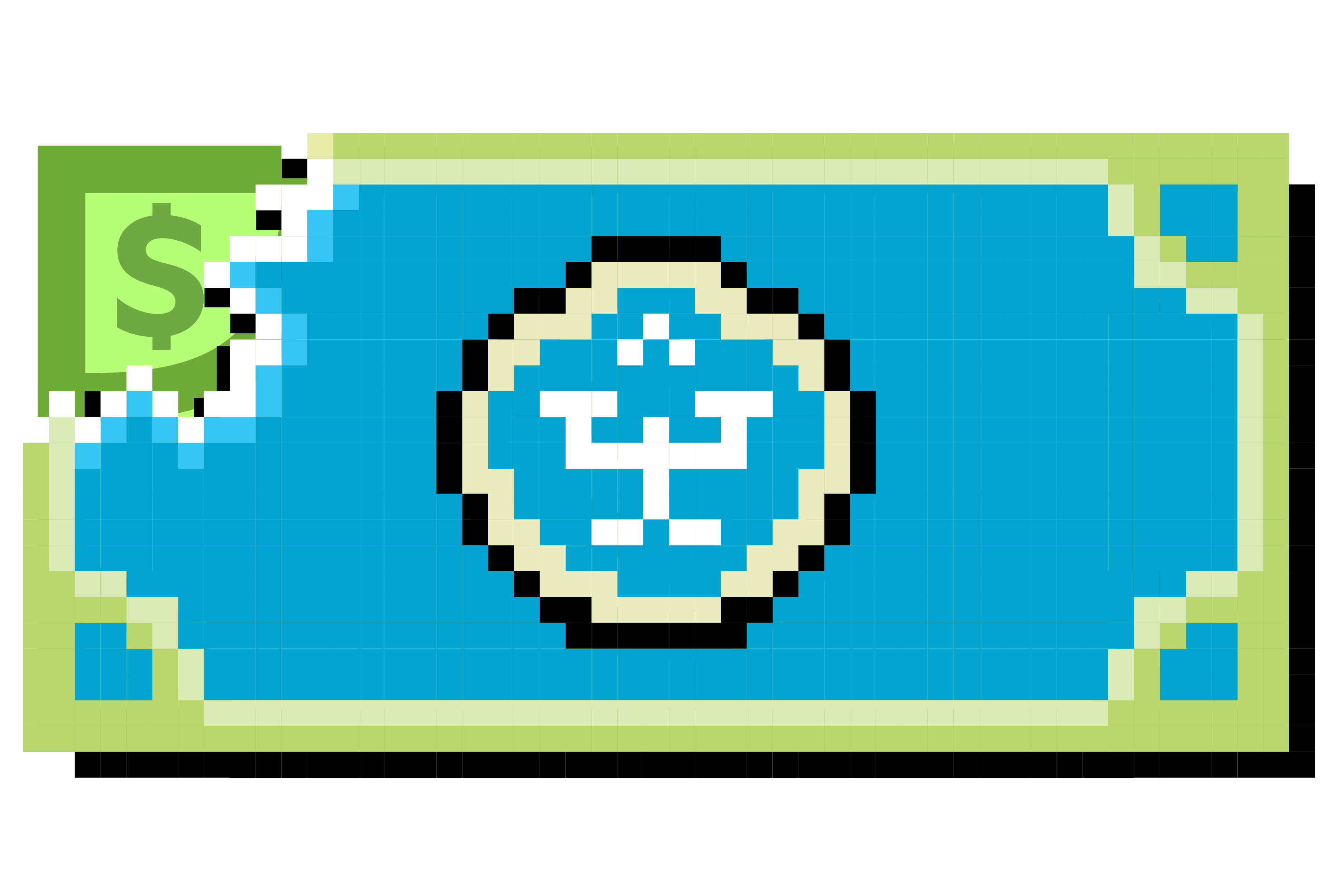 A dollar bill being revealed underneath Stablecoin currency.